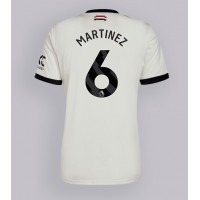 Pánský Fotbalový dres Manchester United Lisandro Martinez #6 2024-25 Třetí Krátký Rukáv